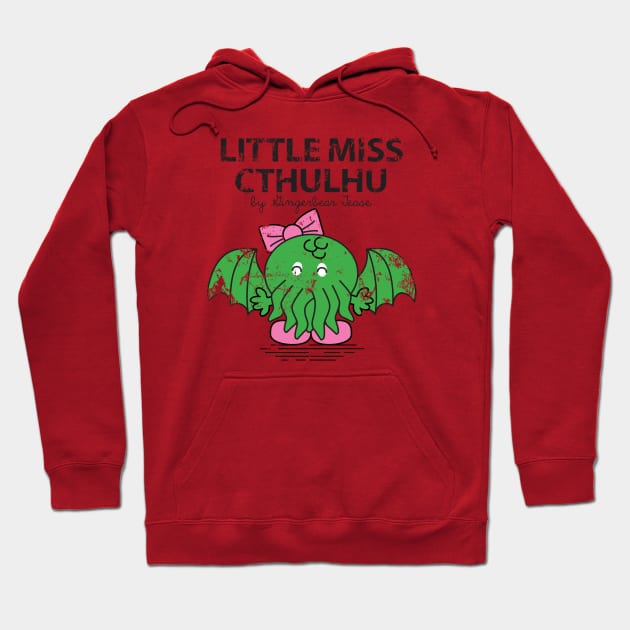 LITTLE MISS CTHULHU Hoodie by GingerbearTease